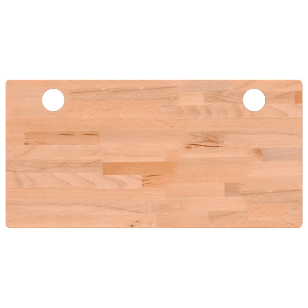 vidaXL Deska psacího stolu 80 x 40 x 2,5 cm masivní bukové dřevo