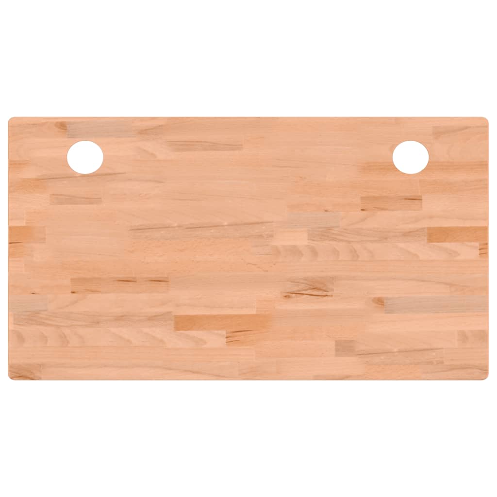 vidaXL Deska psacího stolu 110 x 60 x 2,5 cm masivní bukové dřevo