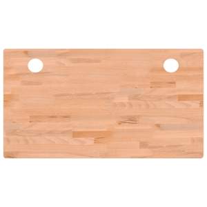 Deska psacího stolu 110 x 60 x 2,5 cm masivní bukové dřevo - obrázek 2