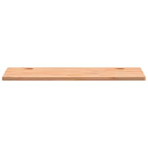 Deska psacího stolu 110 x 60 x 2,5 cm masivní bukové dřevo - obrázek 4