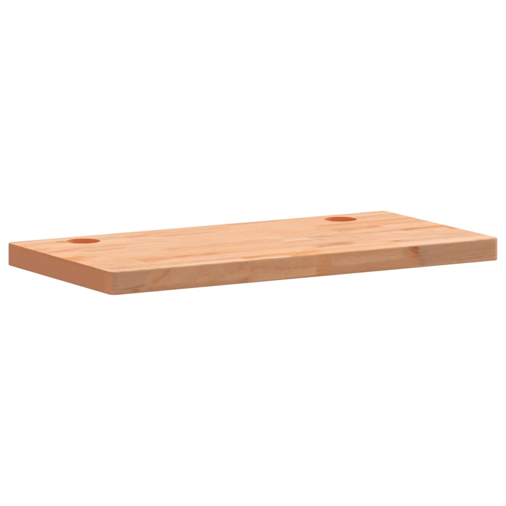 vidaXL tömör bükkfa íróasztallap 100 x 50 x 4 cm
