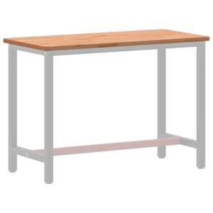 Deska psacího stolu 115 x 55 x 2,5 cm masivní bukové dřevo - obrázek 3