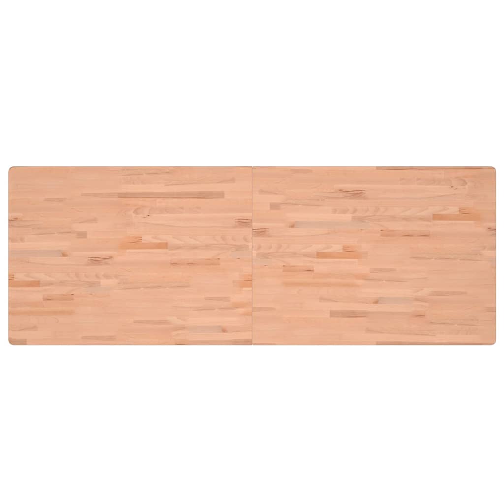 vidaXL Werkblad 150x55x2,5 cm massief beukenhout