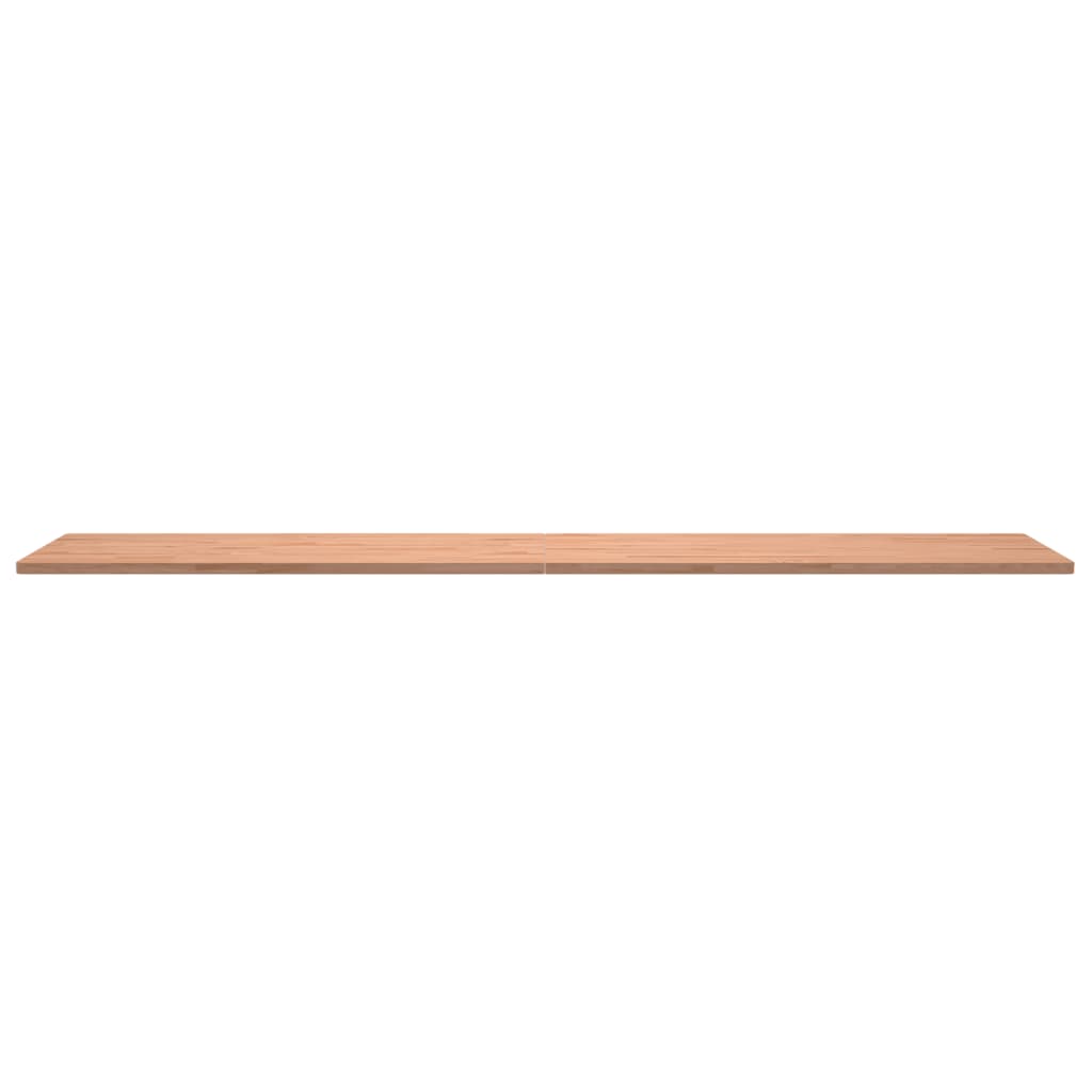vidaXL Bureaublad 220x55x2,5 cm massief beukenhout bruin, foto 4