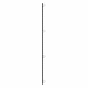Nástěnné zrcadlo s LED osvětlením 30 x 100 cm sklo obdélníkové - obrázek 6