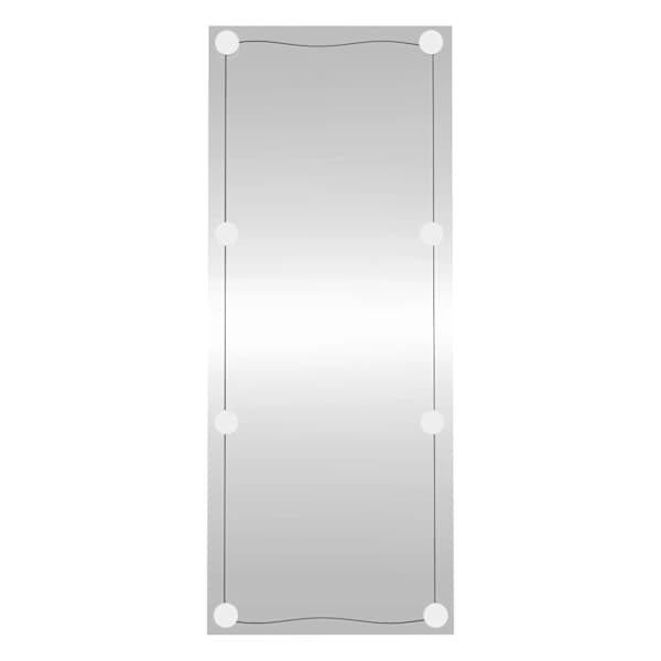 vidaXL seinapeegel LED-tuledega, 40 x 100 cm, klaas, ristk&uuml;lik