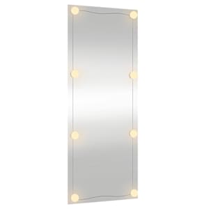 Nástěnné zrcadlo s LED osvětlením 40 x 100 cm sklo obdélníkové - obrázek 5