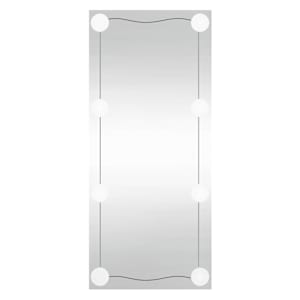 Nástěnné zrcadlo s LED osvětlením 50 x 100 cm sklo obdélníkové - obrázek 2