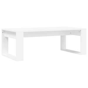 Konferenční stolek bílý 102 x 50 x 35 cm kompozitní dřevo - obrázek 6