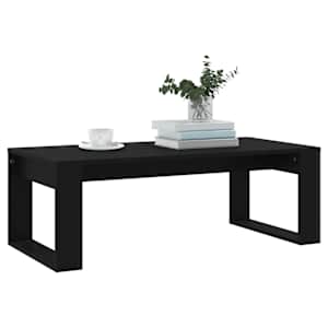 Konferenční stolek černý 102 x 35 x 50 cm kompozitní dřevo - obrázek 3