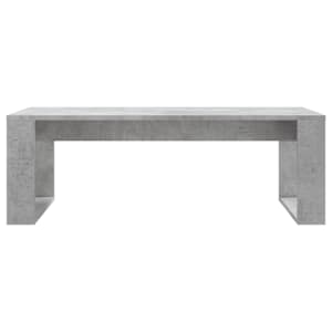 Konferenční stolek betonově šedý 102x50x35 cm kompozitní dřevo - obrázek 4