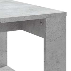 Konferenční stolek betonově šedý 102x50x35 cm kompozitní dřevo - obrázek 7