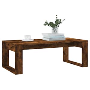 Konferenční stolek kouřový dub 102x50x35 cm kompozitní dřevo - obrázek 3