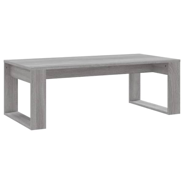 vidaXL kohvilaud, hall Sonoma tamm, 102 x 50 x 35 cm, tehispuit