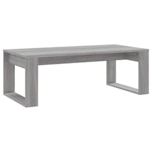 Konferenční stolek šedý sonoma 102x50x35 cm kompozitní dřevo - obrázek 2
