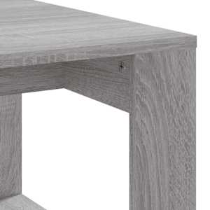 Konferenční stolek šedý sonoma 102x50x35 cm kompozitní dřevo - obrázek 7