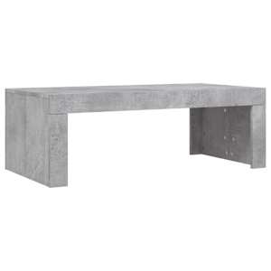 Konferenční stolek betonově šedý 102x50x36 cm kompozitní dřevo - obrázek 6