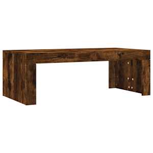 Konferenční stolek kouřový dub 102x50x36 cm kompozitní dřevo - obrázek 2