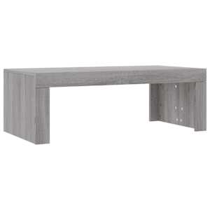 vidaXL kohvilaud, hall Sonoma tamm, 102 x 50 x 36 cm, tehispuit