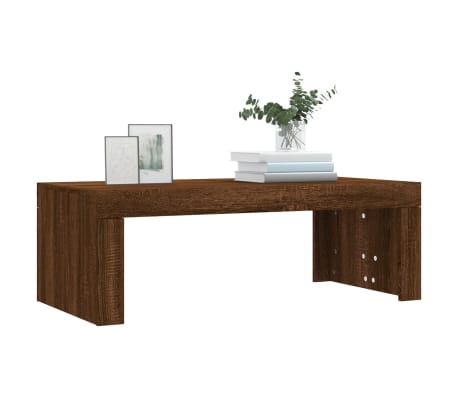 vidaXL Coffee Table Brown Oak 102x50x36 cm Engineered Wood