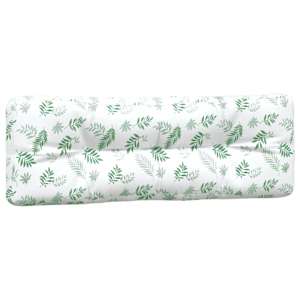 Podušky na palety 7 ks vzor listů textil - obrázek 4