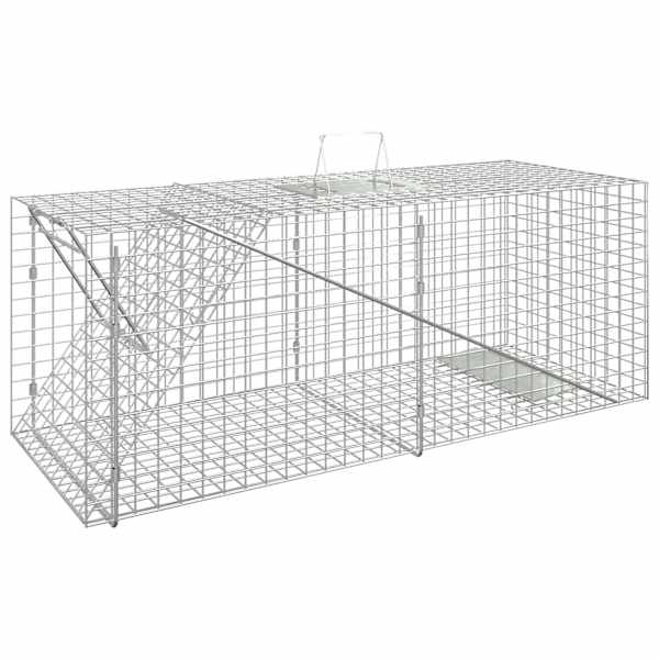 vidaXL loomal&otilde;ks 64,5 x 25 x 26,5 cm tsingitud rauast