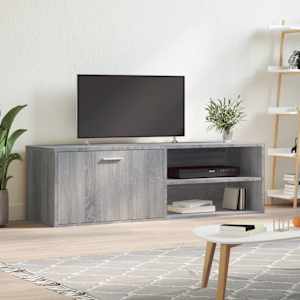 TV skříňka šedá sonoma 120 x 34 x 37 cm kompozitní dřevo - obrázek 1