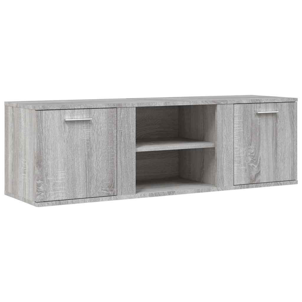 vidaXL TV skříňka šedá sonoma 120 x 34 x 37 cm kompozitní dřevo