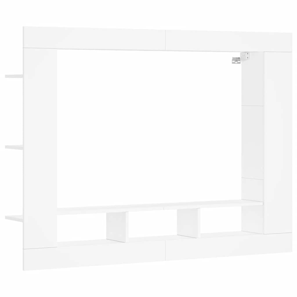 E-shop vidaXL TV skrinka čierna 152x22x113 cm kompozitné drevo