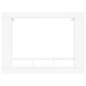 TV skříňka bílá 152 x 22 x 113 cm kompozitní dřevo - obrázek 4