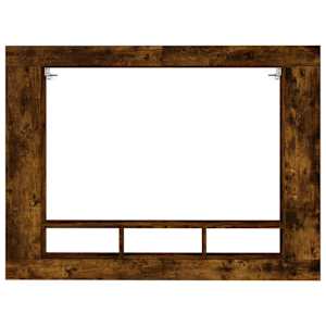 TV skříňka kouřový dub 152 x 22 x 113 cm kompozitní dřevo - obrázek 4