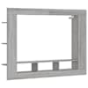 vidaXL telerikapp, hall Sonoma tamm, 152 x 22 x 113 cm, tehispuit