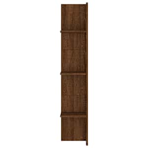 TV skříňka hnědý dub 152 x 22 x 113 cm kompozitní dřevo - obrázek 5