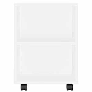 TV skříňka bílá 102 x 34,5 x 43 cm kompozitní dřevo - obrázek 7