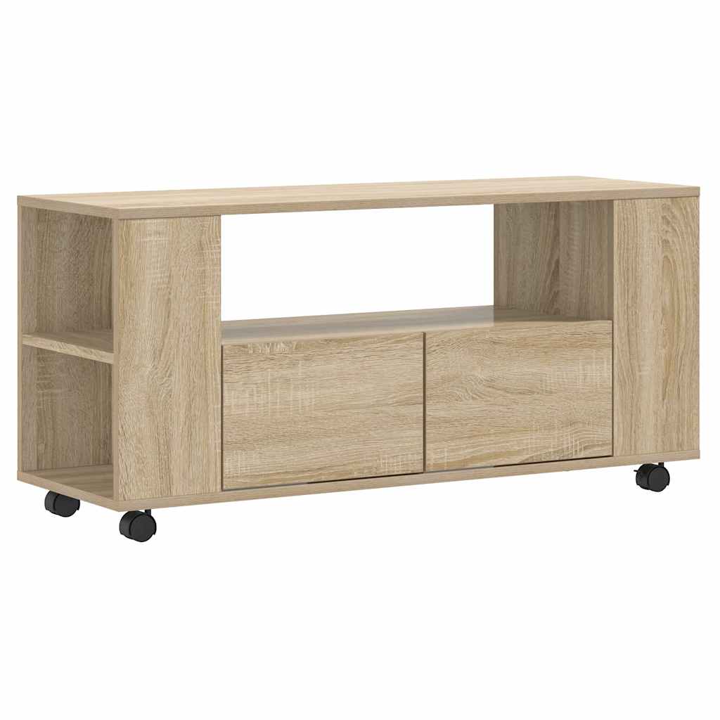 vidaXL TV skříňka dub sonoma 102 x 34,5 x 43 cm kompozitní dřevo
