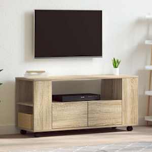TV omarica sonoma hrast 102x34,5x43 cm inženirski les