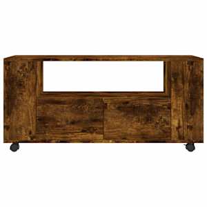 TV skříňka kouřový dub 102 x 34,5 x 43 cm kompozitní dřevo - obrázek 6