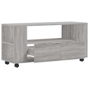 TV skříňka šedá sonoma 102 x 34,5 x 43 cm kompozitní dřevo - obrázek 5