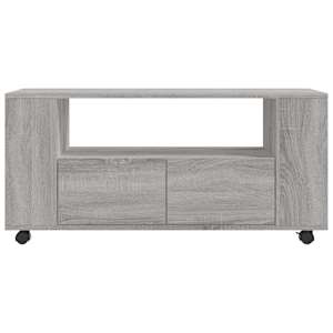 TV skříňka šedá sonoma 102 x 34,5 x 43 cm kompozitní dřevo - obrázek 6