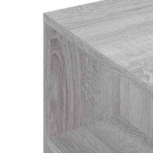 TV skříňka šedá sonoma 102 x 34,5 x 43 cm kompozitní dřevo - obrázek 9