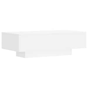 vidaXL kohvilaud, valge, 100 x 49,5 x 31 cm, tehispuit