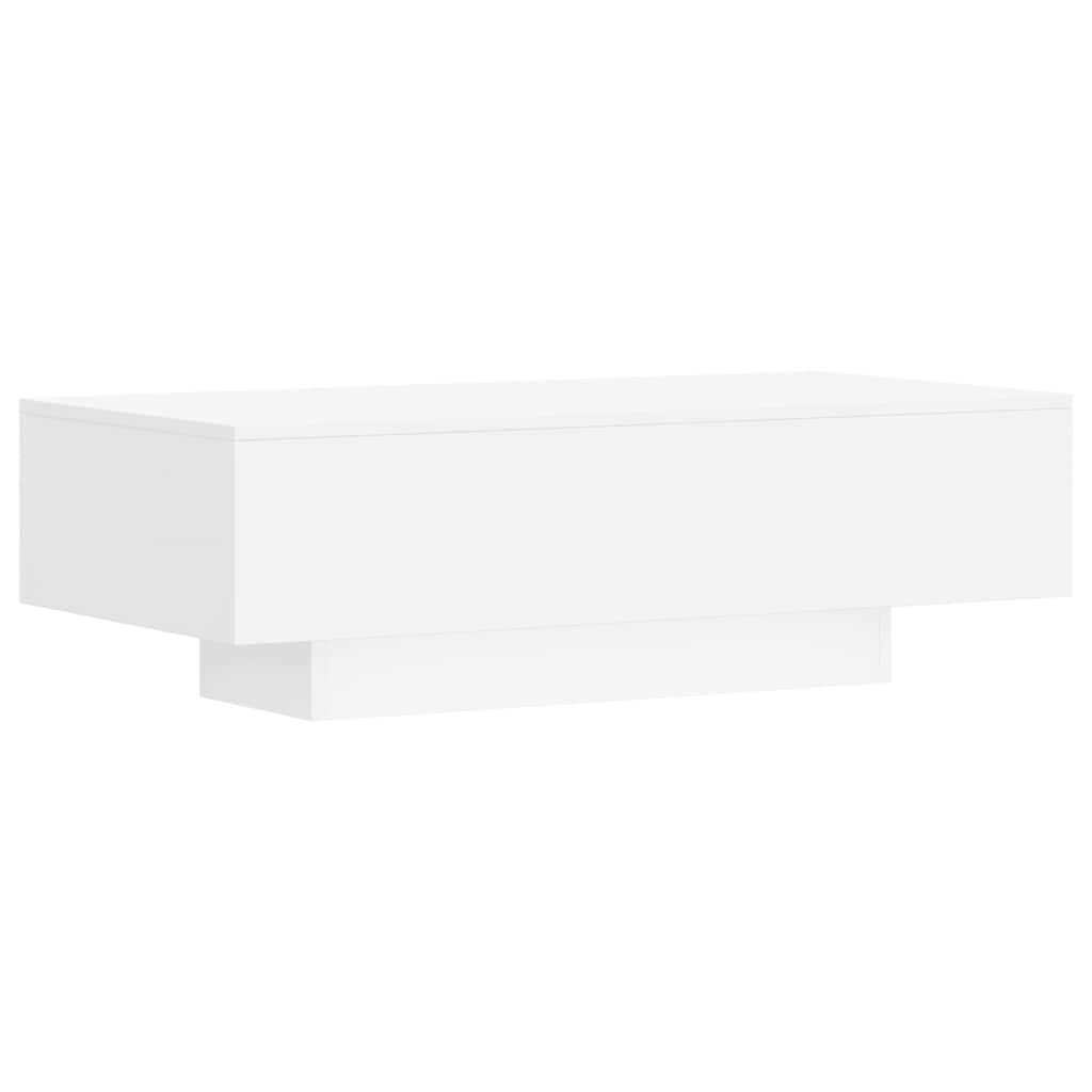 vidaXL Konferenční stolek bílý 100 x 49,5 x 31 cm kompozitní dřevo