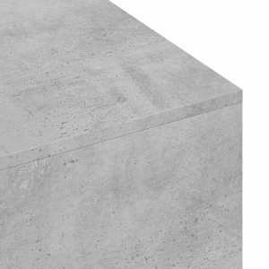 Konferenční stolek betonově šedý 100x49,5x31cm kompozitní dřevo - obrázek 7