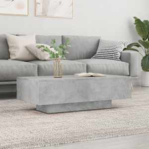 Konferenční stolek betonově šedý 100x49,5x31cm kompozitní dřevo - obrázek 1