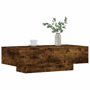 Konferenční stolek kouřový dub 100x49,5x31 cm kompozitní dřevo - obrázek 3