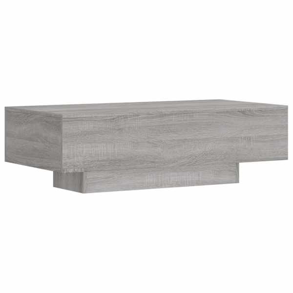 vidaXL kohvilaud, hall Sonoma tamm, 100 x 49,5 x 31 cm, tehispuit