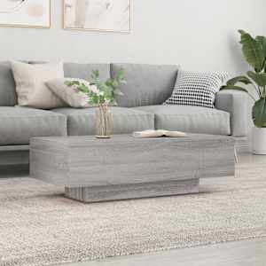 Konferenční stolek šedý sonoma 100x49,5x31 cm kompozitní dřevo - obrázek 1