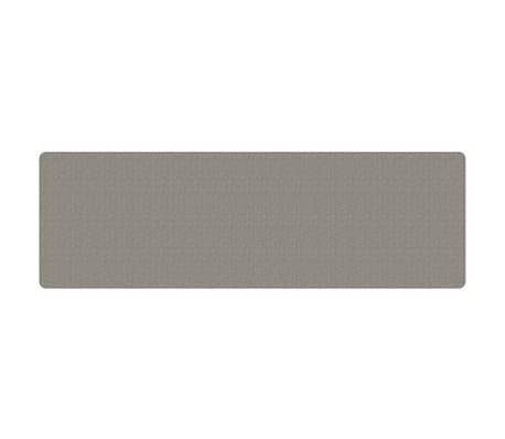 vidaXL Covor traversă cu aspect sisal, argintiu, 80x250 cm