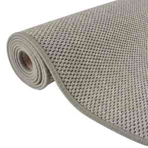 Běhoun sisalový vzhled stříbrný 80 x 300 cm - obrázek 5