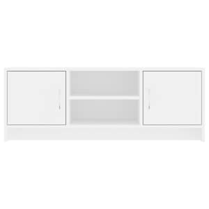 TV skříňka bílá 102x30x37,5 cm kompozitní dřevo - obrázek 5